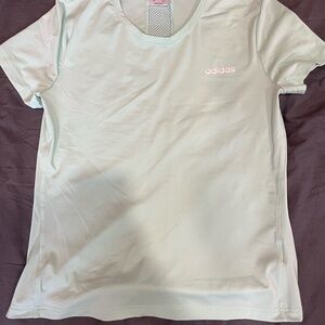 Adidas Mint Green Activewear Top